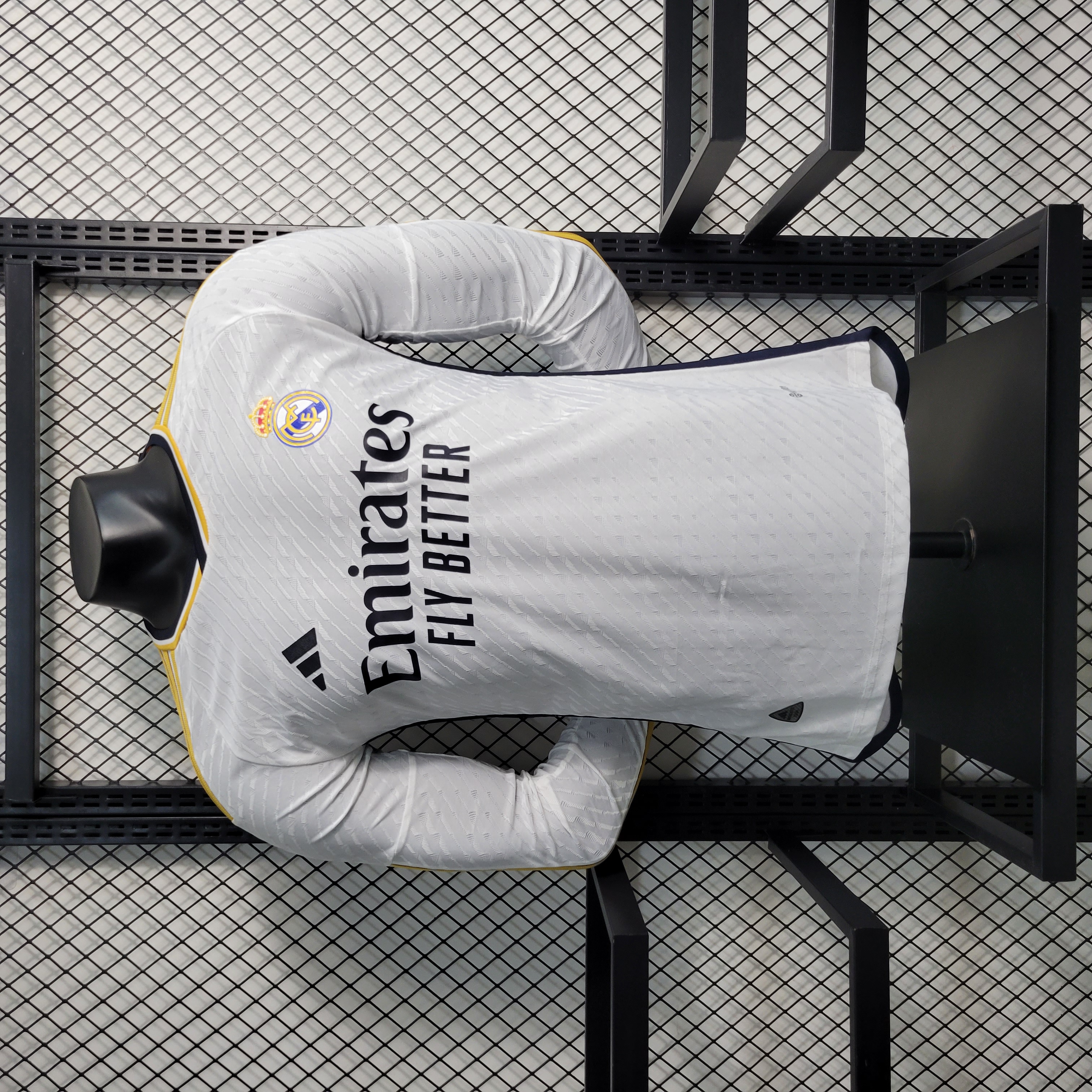 Real Madrid 23-24 Home Long Sleeve Jersey - Player Version